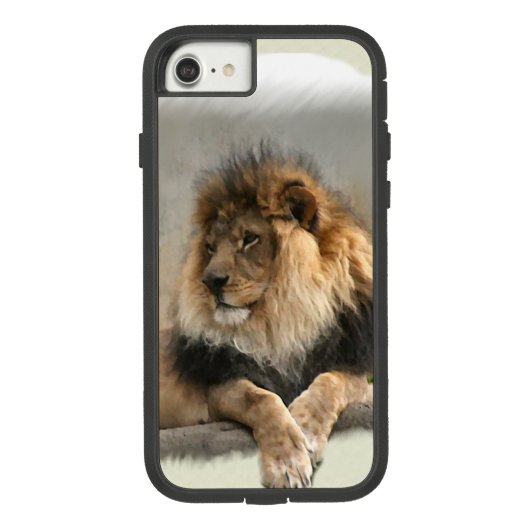 ライオン愛好家への贈り物 Case-Mate iPhoneケース (裏面)