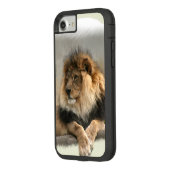 ライオン愛好家への贈り物 Case-Mate iPhoneケース (裏面/左)