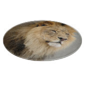 ライオン愛好家ジャングルの王 カッティングボード (角)