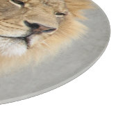 ライオン愛好家ジャングルの王 カッティングボード (角)