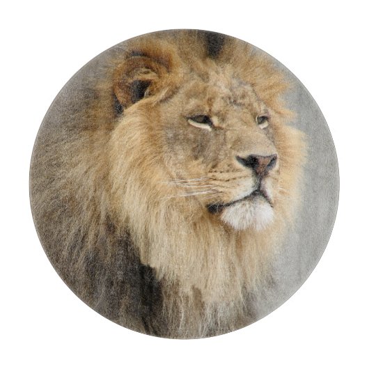 ライオン愛好家ジャングルの王 カッティングボード (正面)