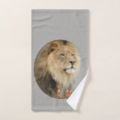 ライオン愛好家 バスタオルセット (ハンドタオル)