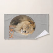 ライオン愛好家 バスタオルセット (ハンドタオル)