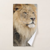 ライオン愛好家 バスタオルセット (ハンドタオル)