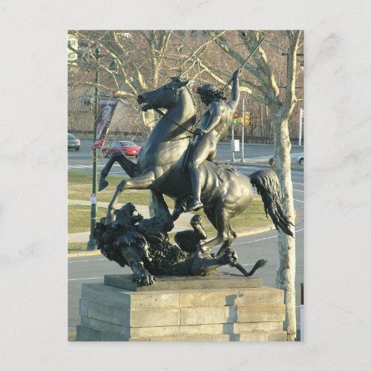 ライオン戦闘機 ポストカード (正面)