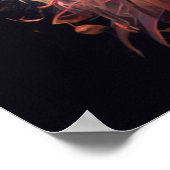 ライオン抽象芸術ウォールアートポスター ポスター (角)