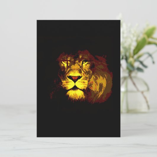 ライオン招待状 招待状 (スタンド正面)