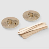 ライオン歩く ハンドファン (組立なし)