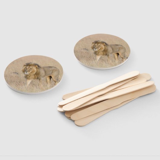 ライオン歩く ハンドファン (組立なし)