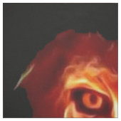 ライオン炎の黒火 ファブリック (見本)