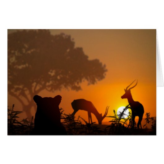 ライオン狩り (正面横)