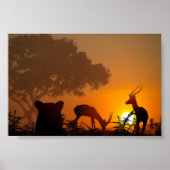 ライオン狩り ポスター (正面)