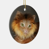 ライオン猫 セラミックオーナメント (右)