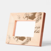 ライオン王が行動する レーザー彫刻フレーム (左)