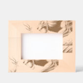 ライオン王が行動する レーザー彫刻フレーム (正面)