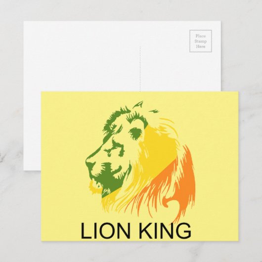ライオン王 ポストカード (正面/裏面)