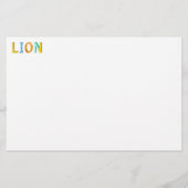 ライオン紙 (裏面)