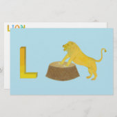 ライオン紙 (正面/裏面)