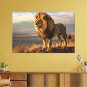 ライオン自然 キャンバスプリント (インサイチュ (リビング))