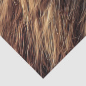 ライオン芸術的の美しい水色の切り離し 薄葉紙 (詳細)