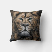 ライオン装飾用クッションモダンスタイル絵を描ズ クッション (裏面)