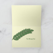 ライオン誕生日カード カード (内部)