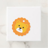 ライオン誕生日キッズアート フェイバータグ (インサイチュ)