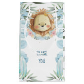 ライオン誕生日サンキュースペリビュート スモールペーパーバッグ (正面)