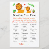 ライオン財布のゲームの内容 (正面)