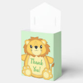 ライオン赤ちゃんシャワーグリーン フェイバーボックス (オープン)