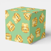 ライオン赤ちゃんシャワーグリーン フェイバーボックス (裏面サイド)