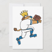 ライオン野球選手 招待状 (正面)