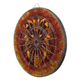 ライオン野生動物抽象芸術 ダーツボード (正面右)