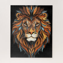 ライオン顔とマネ