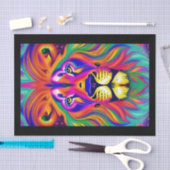 ライオン顔ティッシュペーパー 薄葉紙