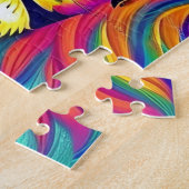 ライオン顔パズル ジグソーパズル (側面)