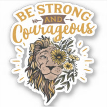 ライオン顔強く勇敢