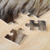 ライオン顔 ジグソーパズル (側面)