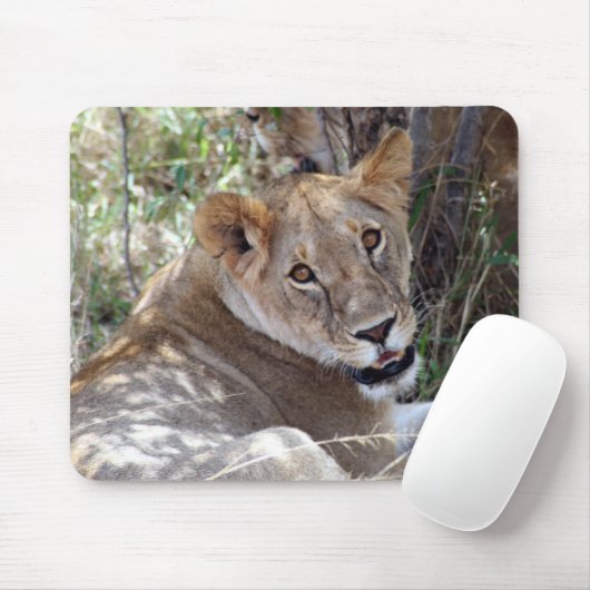 ライオン顔 マウスパッド (マウス)