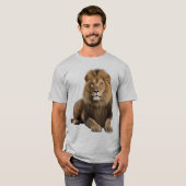 ライオン顔Tシャツ Tシャツ (正面フル)