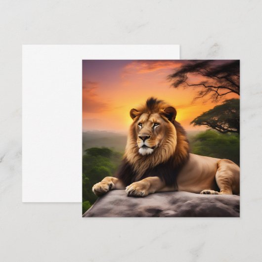 ライオン (正面/裏面)