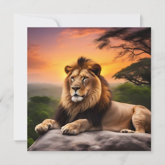 ライオン (正面)