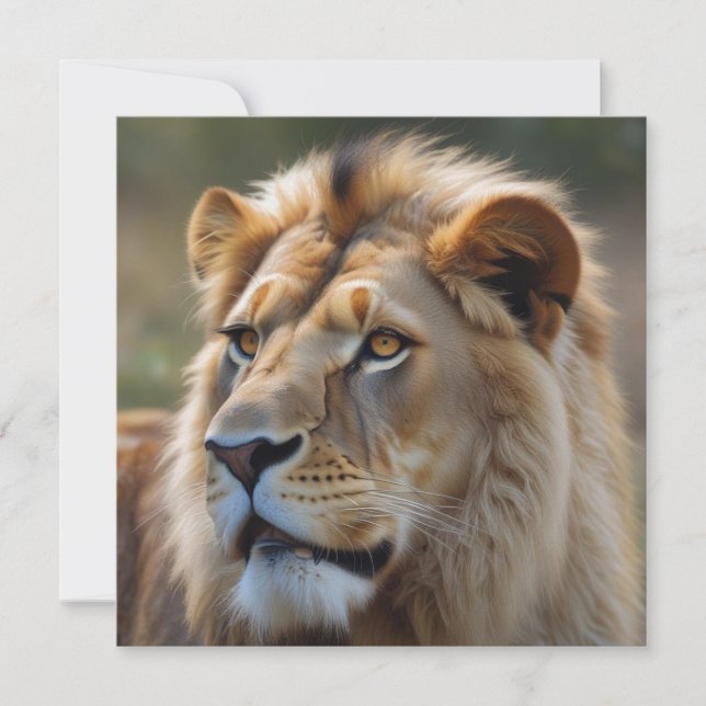 ライオン (正面)