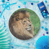 ライオン001 ペーパープレート (パーティー)