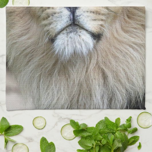 ライオン002 キッチンタオル (折り畳み)