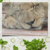 ライオン014 キッチンタオル (折り畳み)