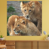 ライオン033 キャンバスプリント (インサイチュ (リビング))