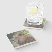 ライオン035 ストーンコースター (横)