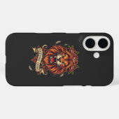 ライオン1 Case-Mate iPhoneケース (裏面 (横))