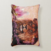 ライオン3 – 枕 アクセントクッション (正面(垂直))